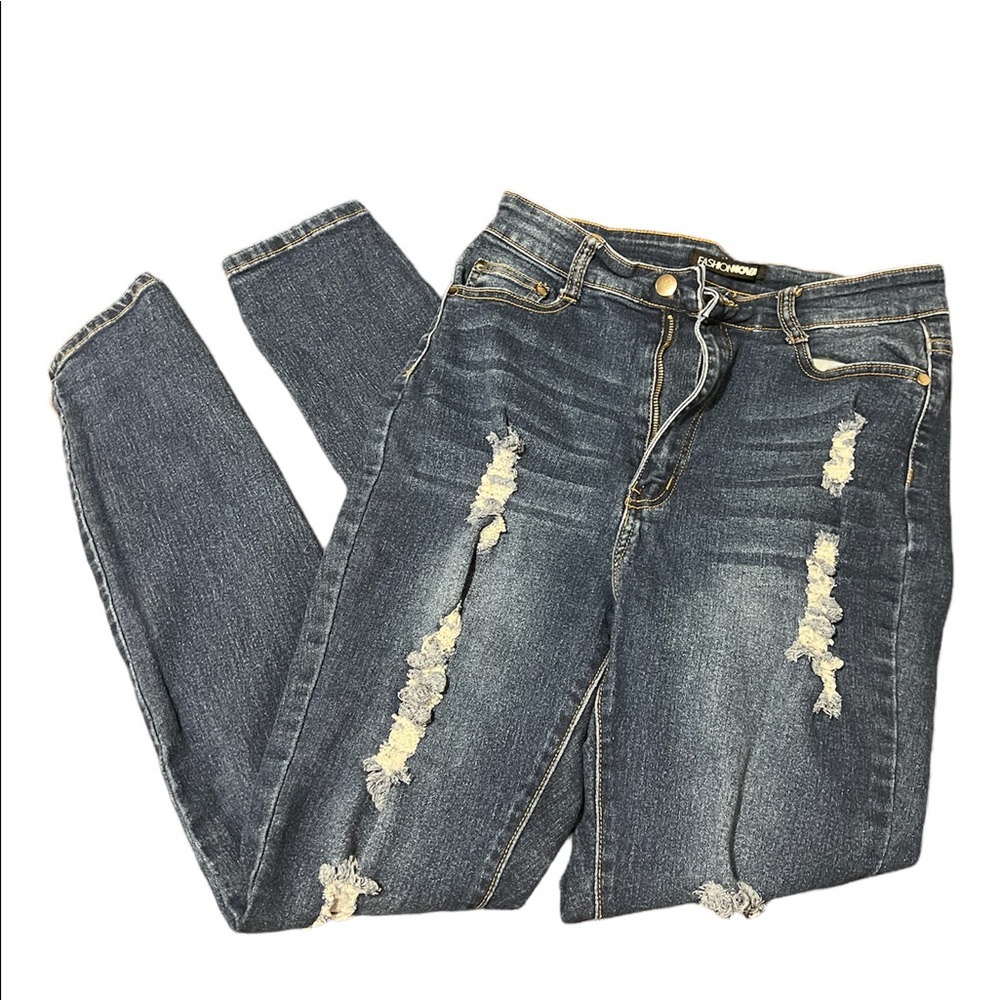 FashionNova Ripped Jeans